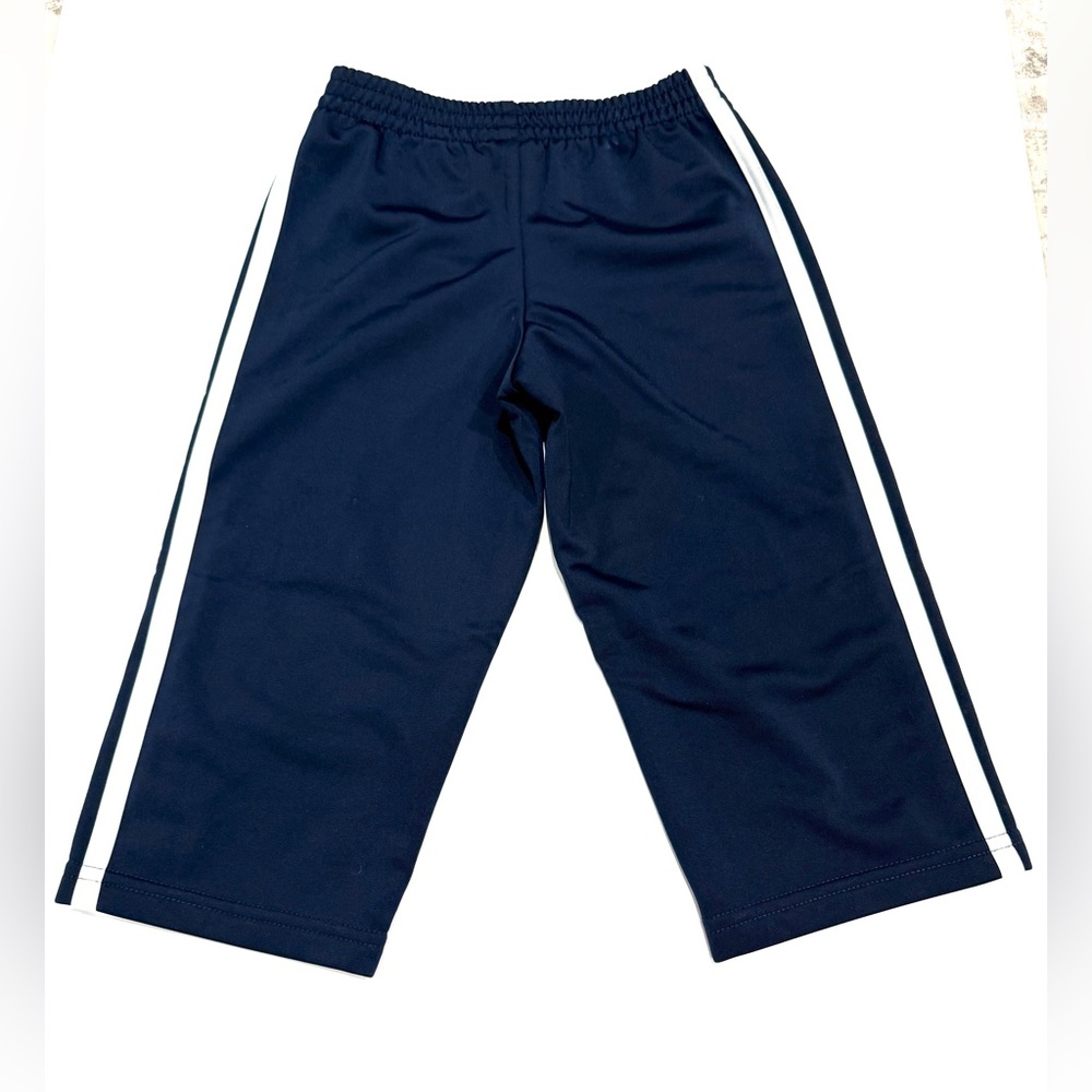 Adidas Toddler 2T Navy Track Pants - Picture 2 of 7